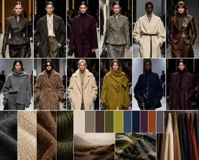AW26 Key Trends: Silhouette, Fabric & Colour Guide