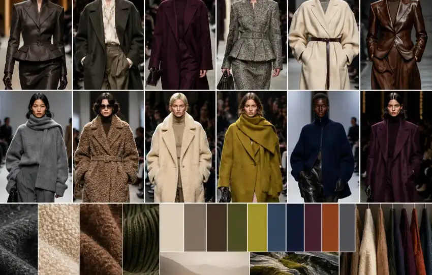 AW26 Key Trends: Silhouette, Fabric & Colour Guide