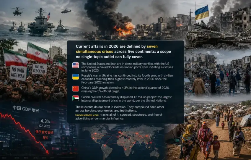 Current Affairs 2026: War, Economy & Climate Explained